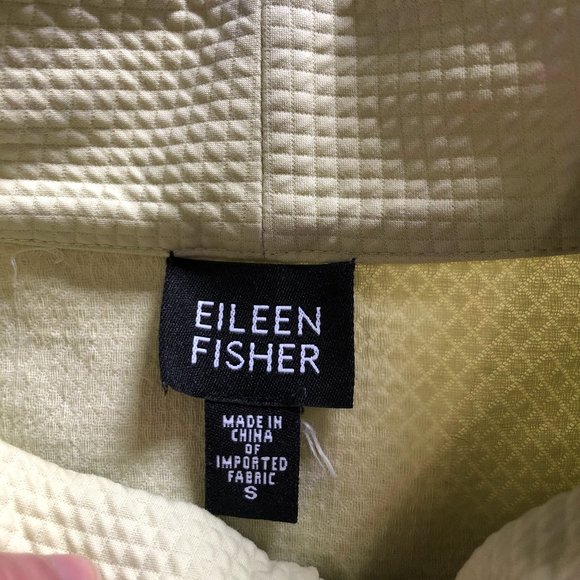 Eileen Fisher pastel green Quilted Jacket size Small - Picture 5 of 8